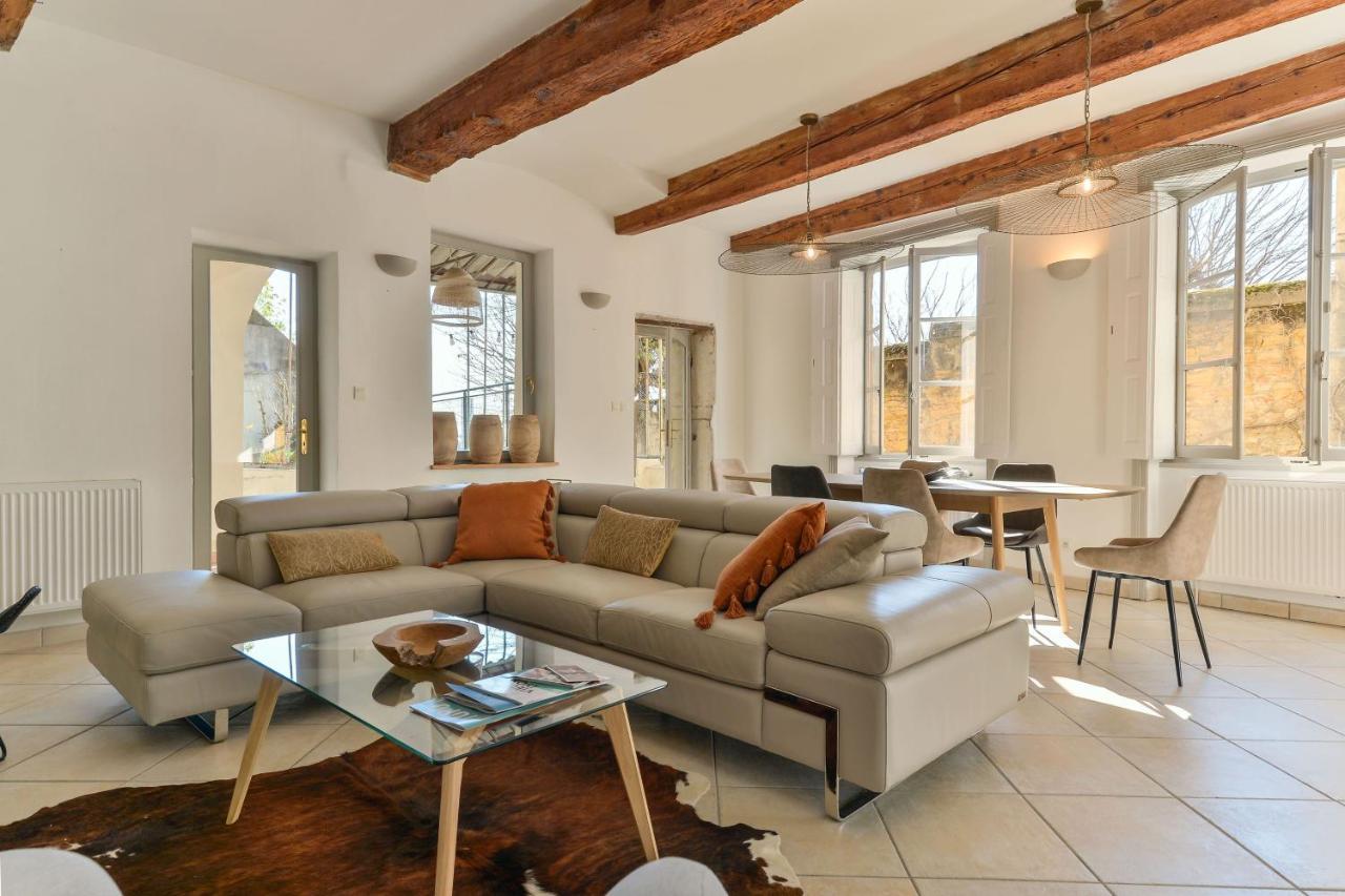 Beau Duplex Avec Jardin Et Vue Apartment Lyon Exterior foto