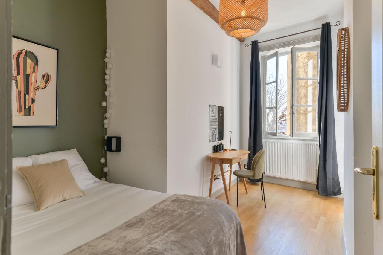 Beau Duplex Avec Jardin Et Vue Apartment Lyon Exterior foto