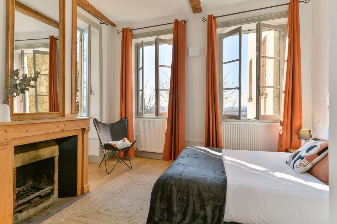 Beau Duplex Avec Jardin Et Vue Apartment Lyon Exterior foto