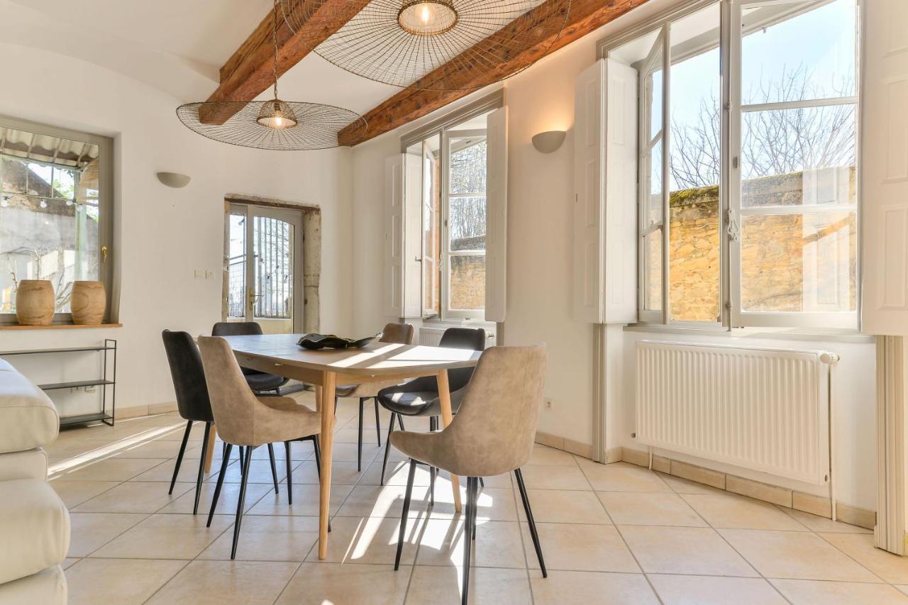 Beau Duplex Avec Jardin Et Vue Apartment Lyon Exterior foto