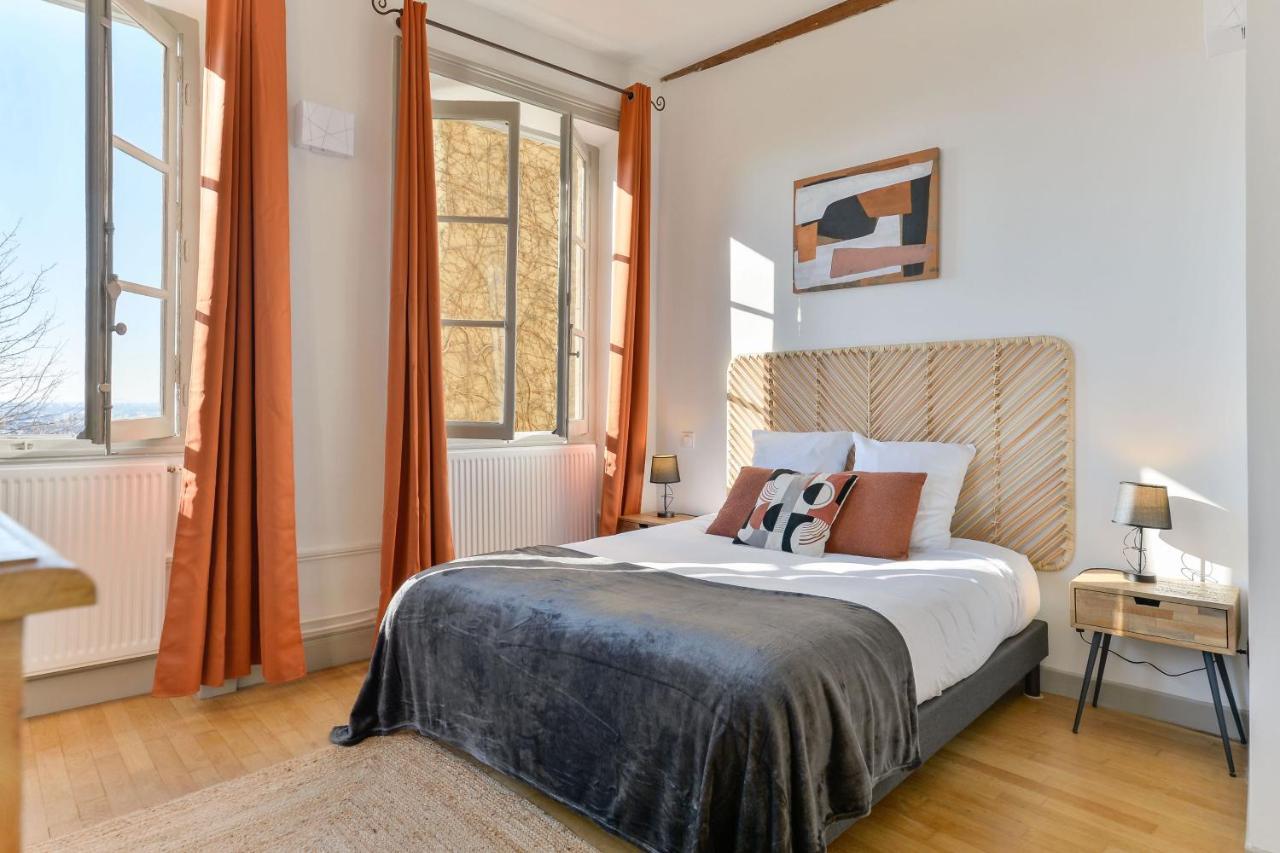 Beau Duplex Avec Jardin Et Vue Apartment Lyon Exterior foto